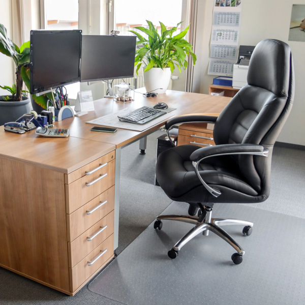 4064323020028 - Chefsessel BRENTON XXL schwarz mit Armlehnen bis 160kg 4064323020028 HJH Office GmbH