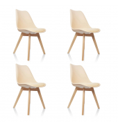 Besucherstuhl Scandi 661012 4St