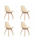 Besucherstuhl Scandi 661012 4St