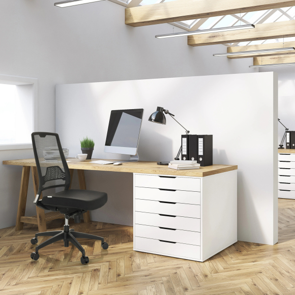 4064323036111 - Bürodrehstuhl PORTO ECO I schwarz bis 120kg 4064323036111 HJH Office GmbH