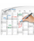 Plakatkalender 641YP1DE, Lumocolor, 14 Monate/1 Seite, 84x60cm (A1 quer), abwischbar, 2026