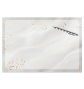 Schreibtischunterlage Glittery Joy graugold 30 Blatt