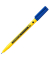 Fineliner Noris writing pen, 307-3, gelb (Schreibfarbe: blau), 0,6mm