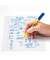 Fineliner Noris writing pen, 307-3, gelb (Schreibfarbe: blau), 0,6mm