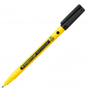 Fineliner Noris writing pen, 307-9, gelb (Schreibfarbe: schwarz), 0,6mm