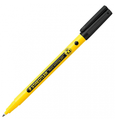 Fineliner Noris writing pen, 307-9, gelb (Schreibfarbe: schwarz), 0,6mm