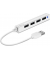 USB-Hub SNAPPY SLIM 4-fach weiß