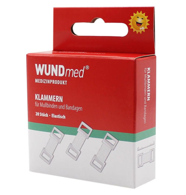Verbandklammern beige 1,5 x 3,5 cm Verbandklammern beige 1,5 x 3,5 cm