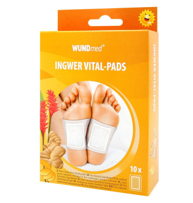 Detox-Pflaster Ingwer Vital-Pads weiß 6,0 x 8,0 cm Detox-Pflaster Ingwer Vital-Pads weiß 6,0 x 8,0 cm