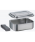 Lunchbox silber, grau 0,8 l
