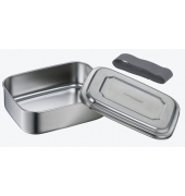 Lunchbox silber, grau 1,0 l