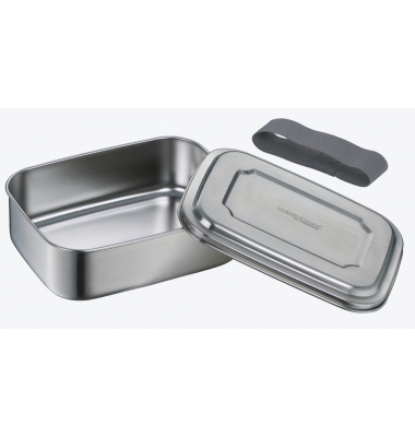 Lunchbox silber, grau 1,0 l