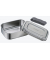 Lunchbox silber, grau 1,0 l