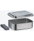 Lunchbox silber, grau 1,0 l