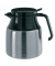 Isolierkanne schwarz, silber 1,3 l