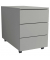 Dalosa Rollcontainer grau 3 Auszüge 39,0 x 70,0 x 55,0 cm