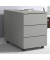 Dalosa Rollcontainer grau 3 Auszüge 39,0 x 70,0 x 55,0 cm