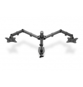 Monitor-Halterung DA-90399 DA-90400 schwarz für 1 Monitor, Tischklemme