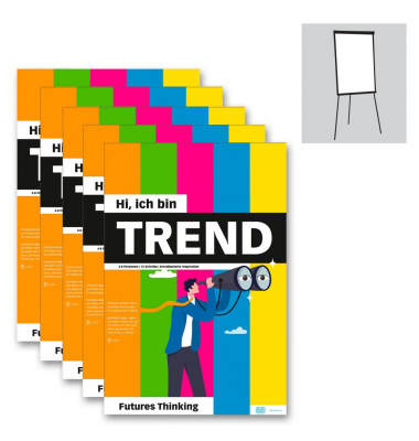 Flipchartblock TREND FLIP DE 868841000, 65x97cm, blanko, 80g