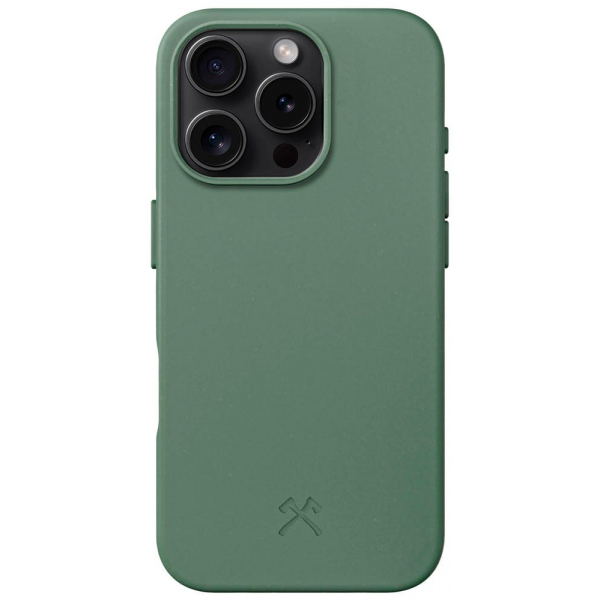 4260750597236 - Bio Case Handy-Cover für Apple iPhone 16 Pro grün 4260750597236 WOODCESSORIES 4260750597236 - Bio Case Handy-Cover für Apple iPhone 16 Pro grün 4260750597236 WOODCESSORIES
