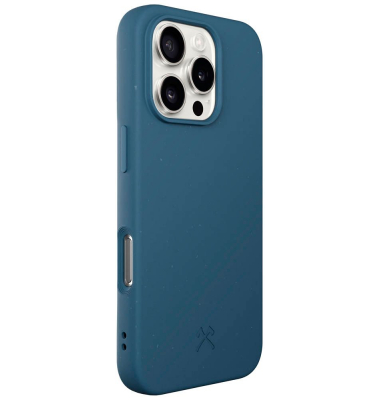 Bio Case Handy-Cover für Apple iPhone 16 Pro navy