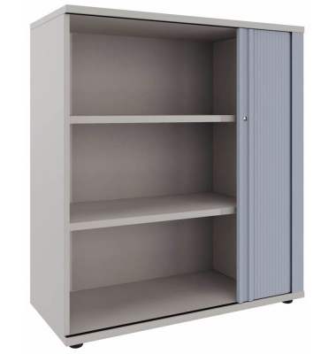 Rollladenschrank lichtgrau 2 Fachböden 100,0 x 44,2 x 113,3 cm