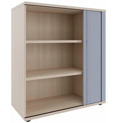 Rollladenschrank akazie 2 Fachböden 100,0 x 44,2 x 113,3 cm