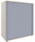 Rollladenschrank akazie 2 Fachböden 100,0 x 44,2 x 113,3 cm