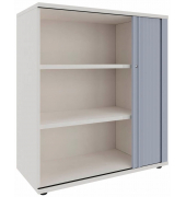 Rollladenschrank weiß 2 Fachböden 100,0 x 44,2 x 113,3 cm