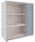 Rollladenschrank weiß 2 Fachböden 100,0 x 44,2 x 113,3 cm