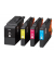 LC-1280XLBKCMY  schwarz, cyan, magenta, gelb Druckerpatronen, 4er-Set