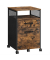 Rollcontainer braun, schwarz 2 Auszüge 42,0 x 44,0 x 69,0 cm