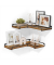 Wandregale-Set braun 29,0  40,0 x 14,0 x 4,0 cm
