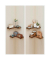 Wandregale-Set braun 29,0  40,0 x 14,0 x 4,0 cm
