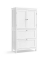 Badschrank weiß 60,0 x 30,0 x 110,0 cm