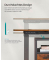 Schreibtisch, elektrisch höhenverstellbar, 72-120cm (H), 160x60cm (BxT), rechteckig, braun / schwarz