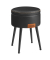 Hocker LOM005B01, schwarz, bis 150kg