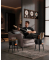 Hocker LOM005B01, schwarz, bis 150kg