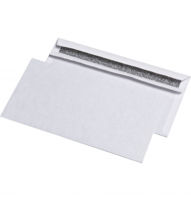Briefumschlag 30006836, Din Lang, ohne Fenster, selbstklebend, 75g, grau