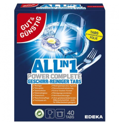 Geschirrsp&uuml;ltabs All-in-1 Power