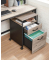 Rollcontainer greige 2 Auszüge 42,0 x 44,0 x 66,5 cm