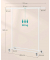 Rollgarderobe weiß Metall 92,0 - 132,0 x 160,0 cm