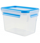 Frischhaltedose CLIP & CLOSE 11,0 cm hoch transparent, blau 1,1 l