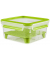 Lunchbox CLIP & GO XL transparent, grün 1,3 l