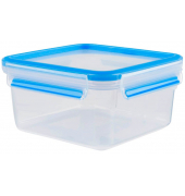 Frischhaltedose CLIP & CLOSE 8,4 cm hoch transparent, blau 1,3 l