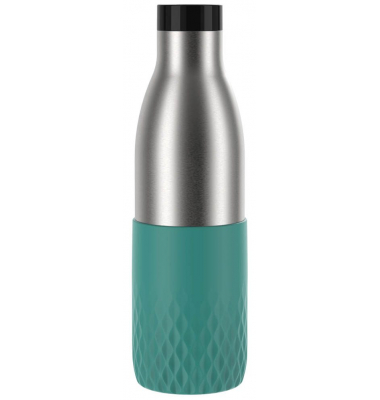 Isolier-Trinkflasche Bludrop Sleeve grün 0,7 l