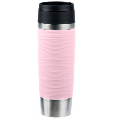 Isolierbecher WAVES GRANDE rosa 0,5 l Isolierbecher WAVES GRANDE rosa 0,5 l