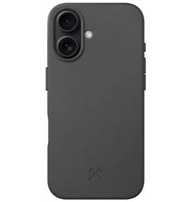 Bio Case Handy-Cover für Apple iPhone 16 schwarz