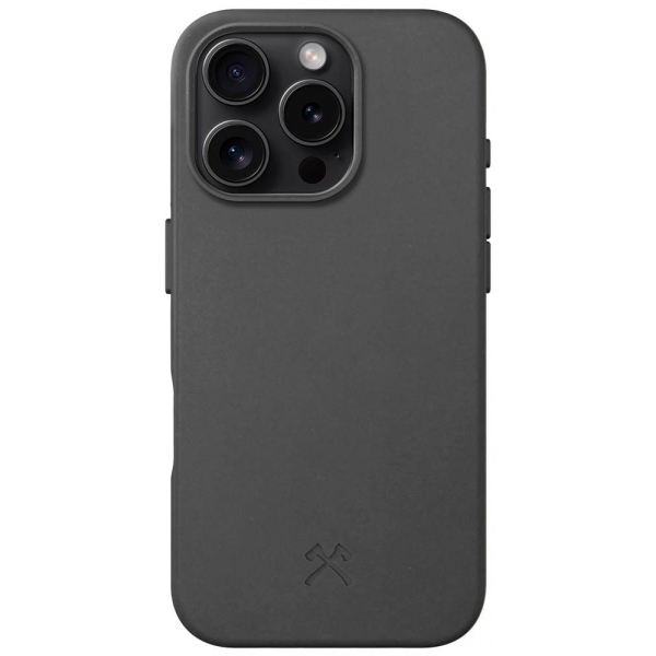 4260750597229 - Bio Case Handy-Cover für Apple iPhone 16 Pro schwarz 4260750597229 WOODCESSORIES 4260750597229 - Bio Case Handy-Cover für Apple iPhone 16 Pro schwarz 4260750597229 WOODCESSORIES
