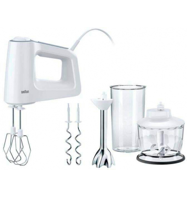 MultiMix 3 HM3137WH Handmixer weiß 500 W MultiMix 3 HM3137WH Handmixer weiß 500 W
